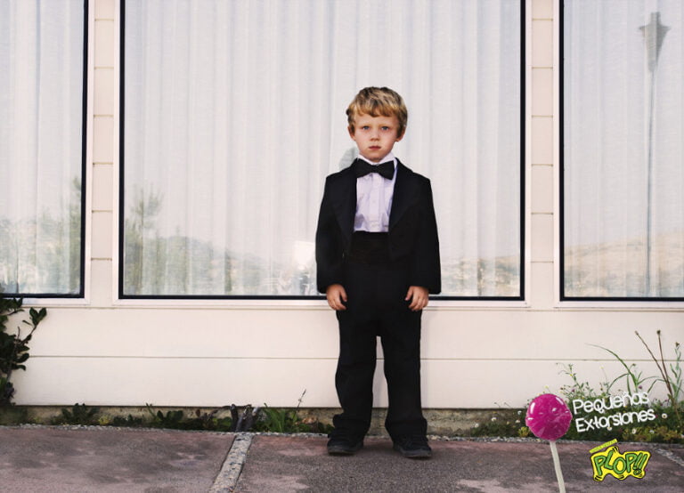 Boy Wearing Tuxedo